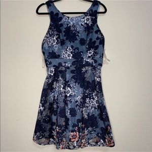 TRIXXI blue dress